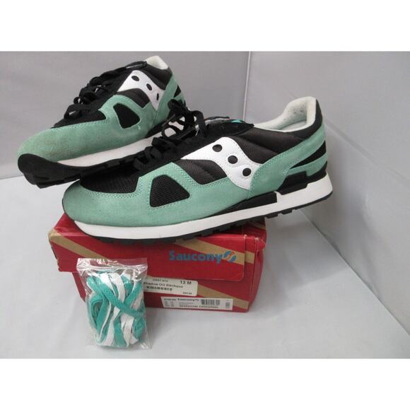 Saucony Shadow Original OG Black/Aqua (S2108-609) Mens Size 13 main image 9